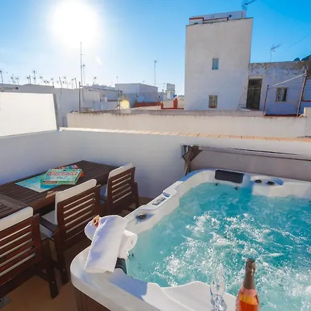 Atico & Jacuzzi Cruz By Cadiz4rentals Apartment *